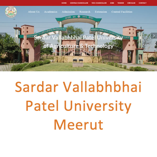 Sardar Vallabhbhai Patel University Meerut
